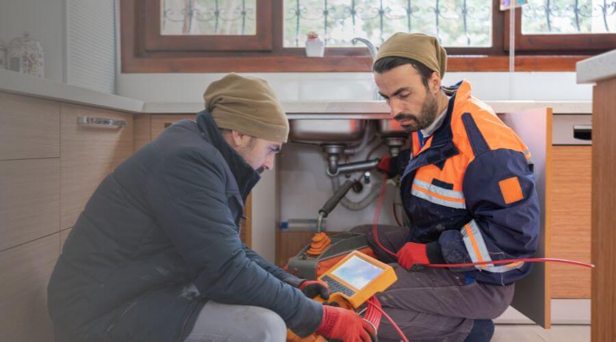 Local tankless water heater installation in North Springfield, VT